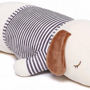 Niuniu Daddy 20 inch Super Soft Plush Puppy Stuffed Animal Toy Plush Soft Dog Hugging Animal Puppy Shape Sleeping Kawaii Pillow