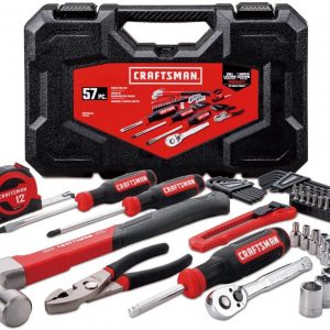 CRAFTSMAN Home Tool Kit / Mechanics Tools Kit, 57-Piece (CMMT99446)