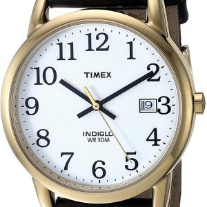 Timex Men's Easy Reader 35 mm Leather Strap Watch