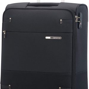 Samsonite Base Boost - Spinner S (Length: 40 cm) Hand Luggage, 55 cm, 39 Litre, Black