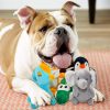 SHARLOVY Dog Squeaky Toys for Small Dogs,Stuffed Animal Puppy Toys,Cute Puppy Chew Toys for Dog Teething Toys, Pet Toys for Small to Medium Dogs,Soft Dog Toys,Plush Dog Toy Pack 12 in Carry Bag